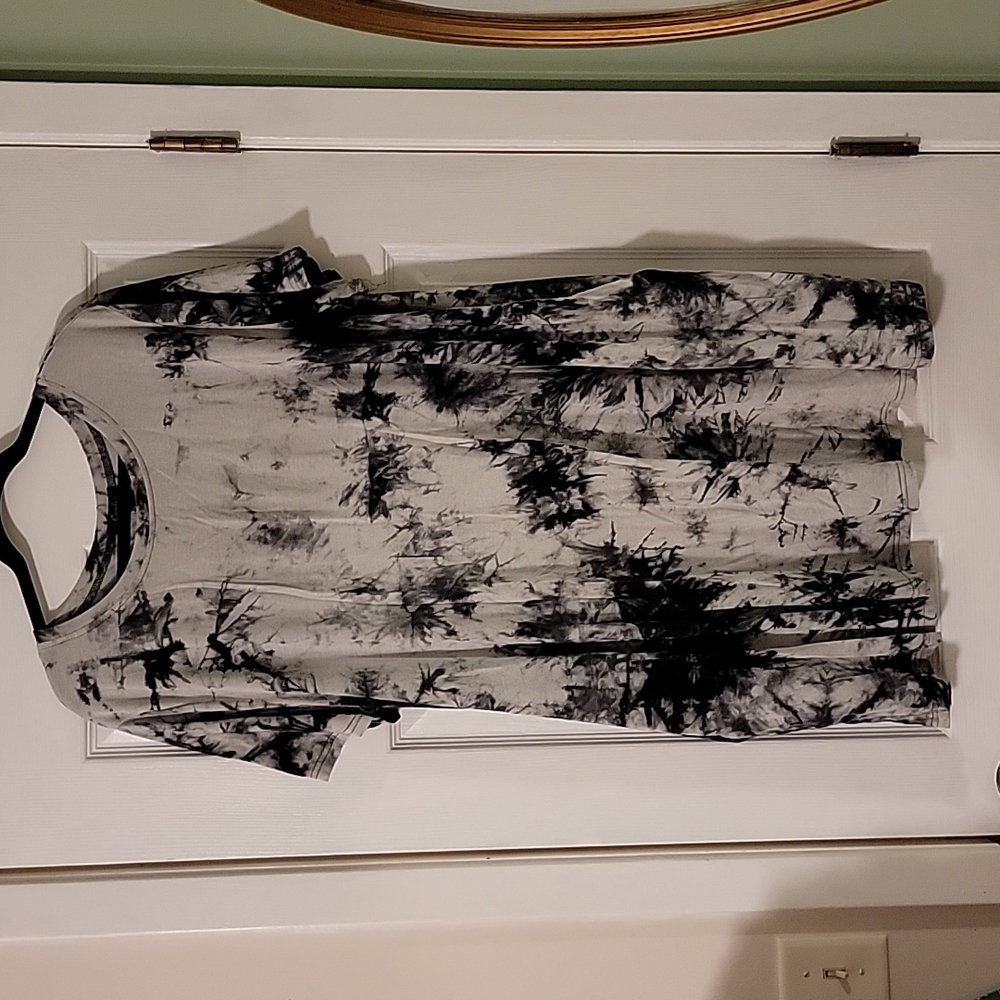 Comfer tie-dye knit dress 3x